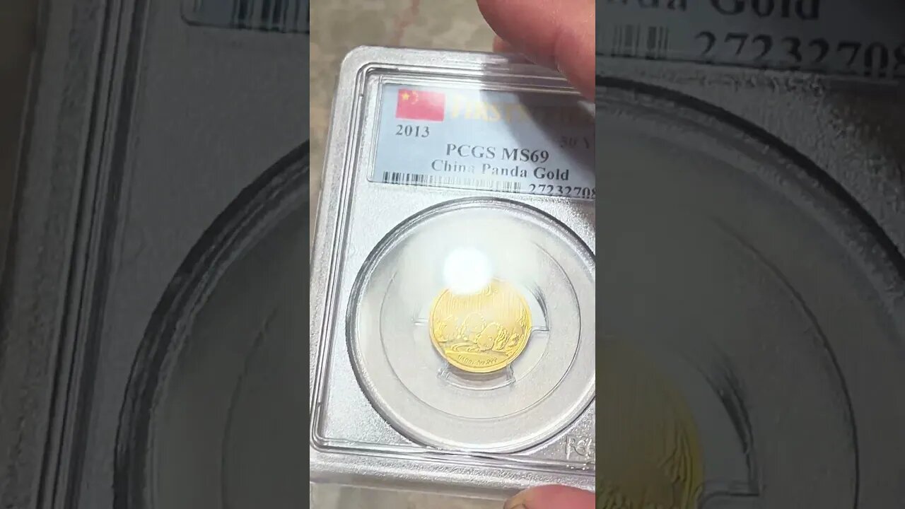 Amazing 50 Yuan Gold Coin, Made In China