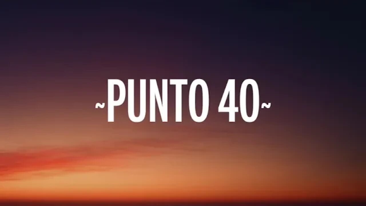 Rauw Alejandro, Baby Rasta - PUNTO 40 | "Quiero darte en four en la silla"