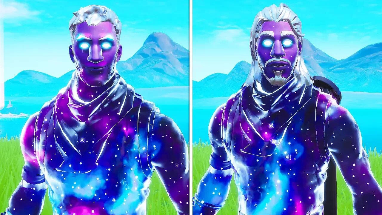 the NEW "GALAXY DEFAULT" skin in Fortnite..