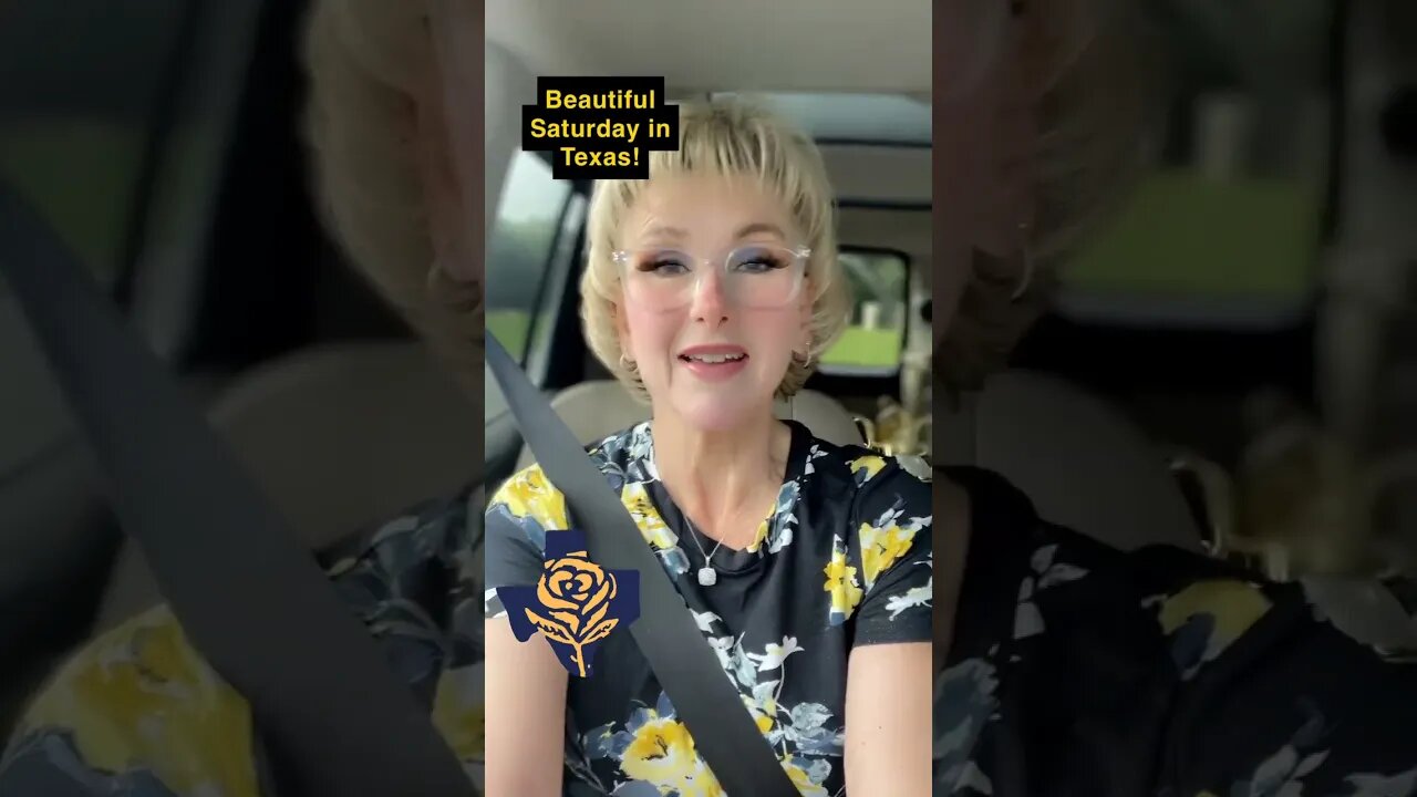 Beautiful Saturday in Texas!