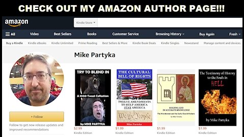 Check Out My Amazon Author Page!