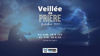 RTA - Veillée de prière du 29/10 au 30/10 de 22h à 5h