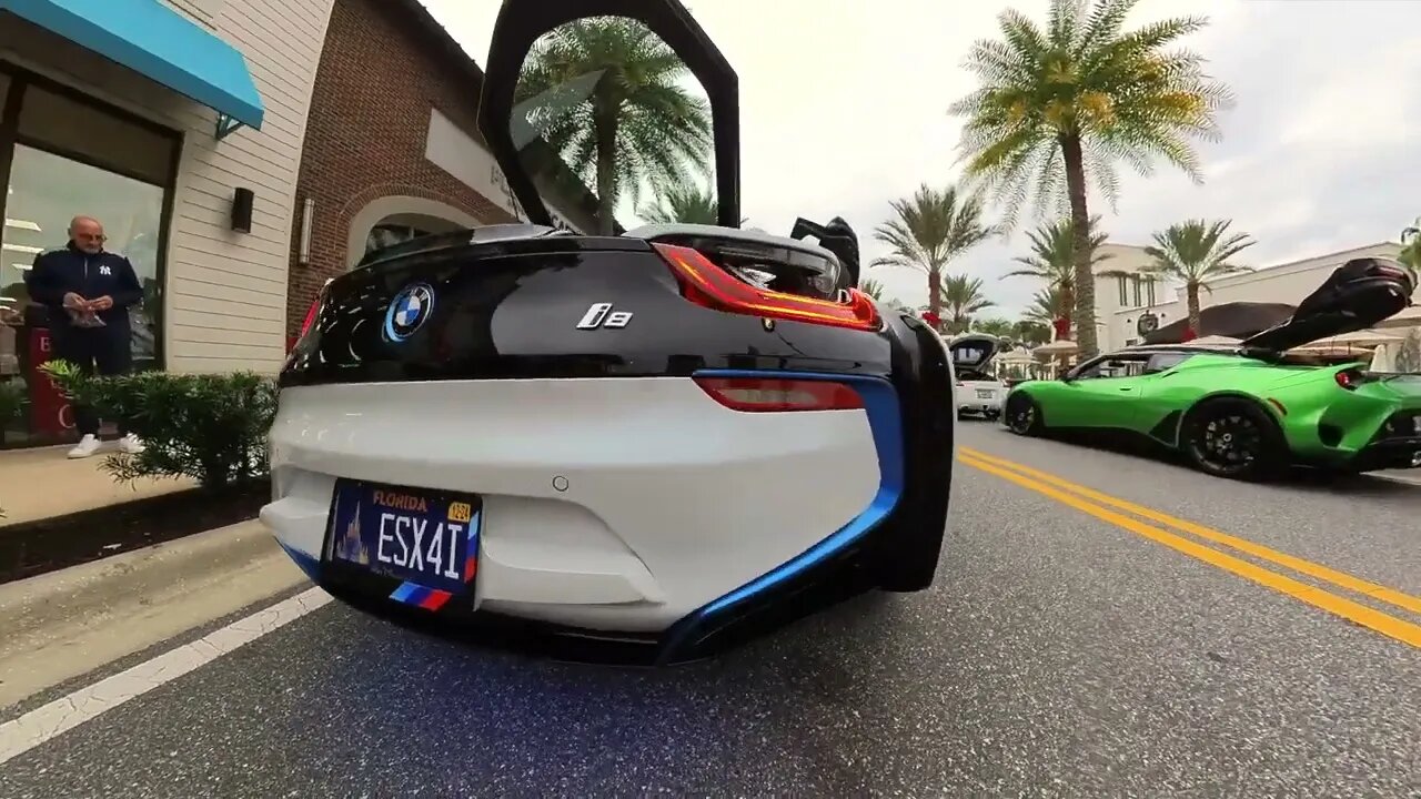 BMW i8 - Promenade at Sunset Walk - Kissimmee, Florida #bmwi8 #insta360