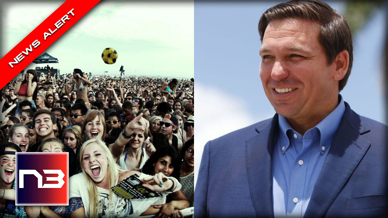WATCH: DeSantis Walks onto Concert Stage like a ROCKSTAR - Crowd Goes WILD!