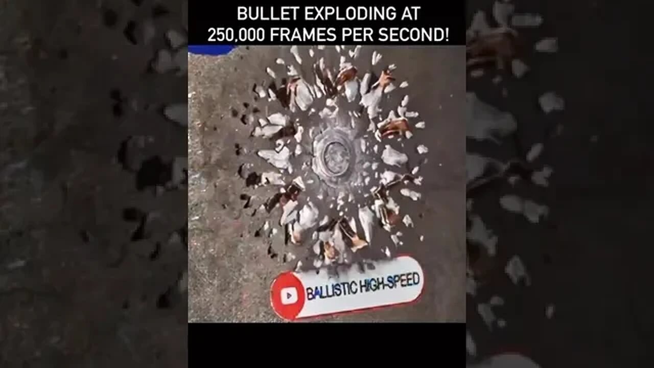 So Satisfying! High speed Bullet Explodes!