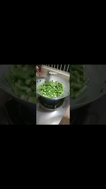 Bhindi | okra | Recipe highlights #shorts #ytshorts #viral #viralreels #trending #happycookingtoyou