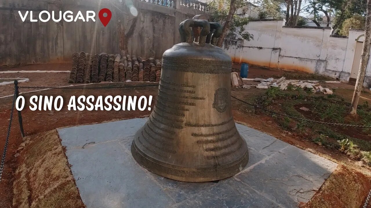 Encontrei o túmulo de Tancredo Neves, Subi a torre da igreja e vi um sino polêmico! - MINAS-EP.04