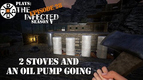 Two Stoves, More Power, And An Oil Extractor Up And Going! The Infected Gameplay S5EP28