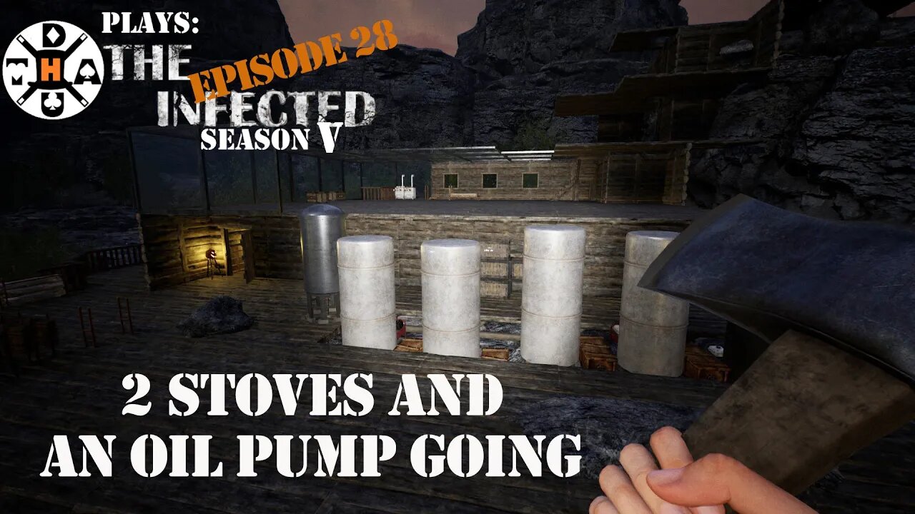 Two Stoves, More Power, And An Oil Extractor Up And Going! The Infected Gameplay S5EP28