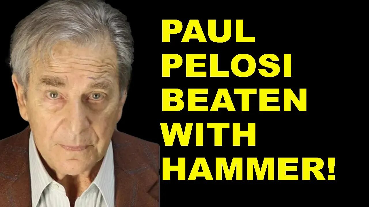 Paul Pelosi BEATEN with a HAMMER during home break in! Defunding The Police FAILS in San Franciso!