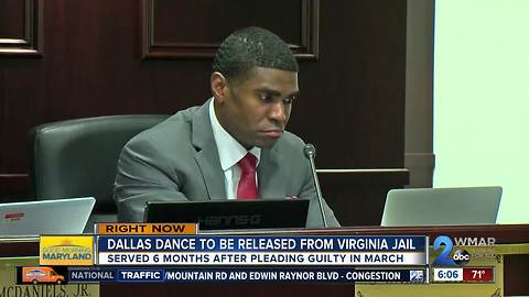 Former Baltimore County Superintendent Dallas Dance is scheduled to be released on Monday