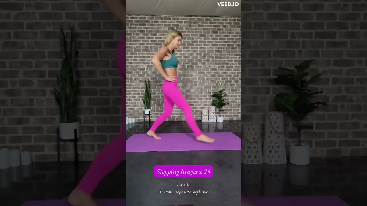 Cardio, but make it quiet! #yoga #cardio #quietcardio #peacefulworkout #healthyhabits #fitness