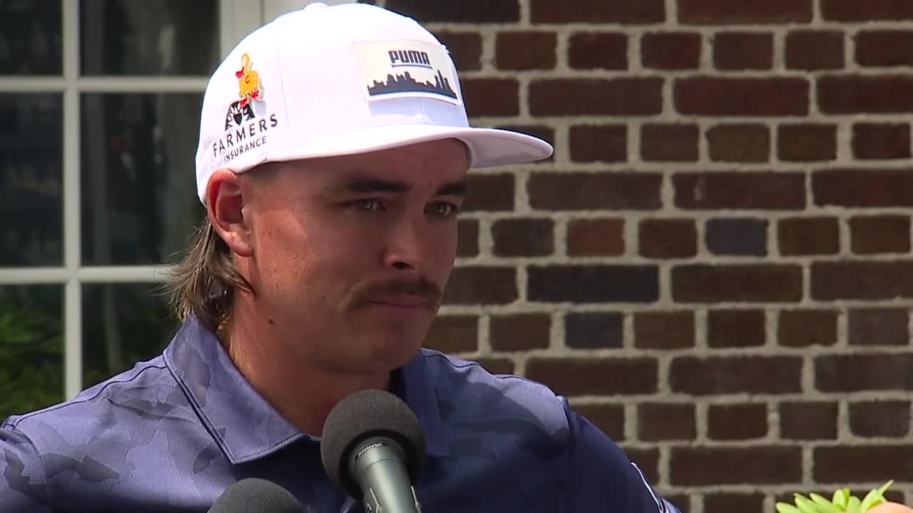 Rickie Fowler discusses first round at Rocket Mortgage Classic