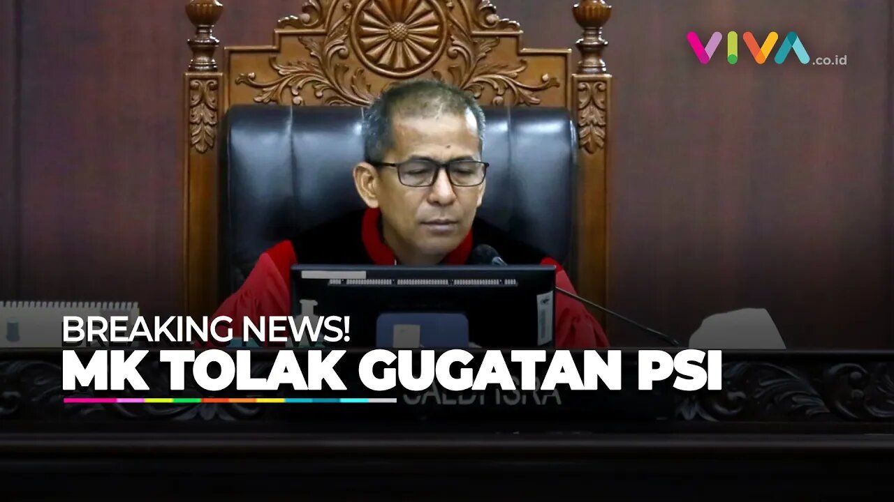 MK Sebut Ajuan PSI Soal Usia Capres Pelanggaran Moral