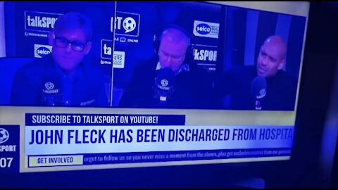 Livestream cuts when John Fleck´s (Collapsed football player) vaccination status was questioned