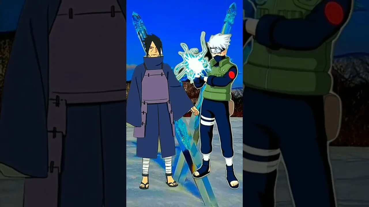 Kakashi VS Uchiha - WHO IS STRONGEST??.#shorts