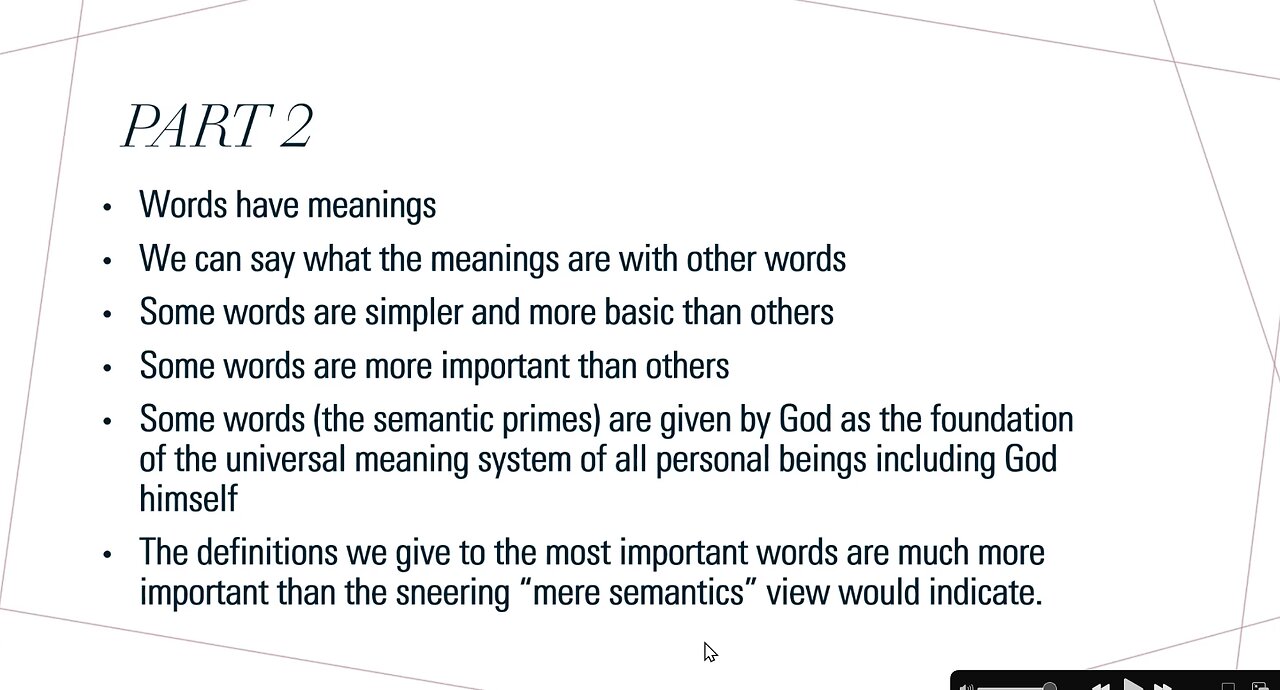 Semantic Primes - Part 2