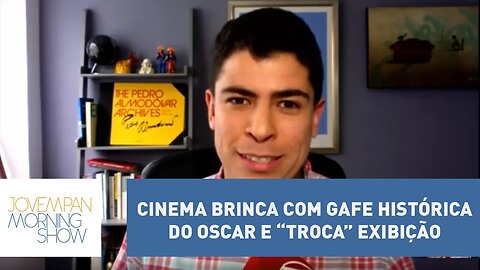 Ninguém perdoa! Cinema brinca com gafe histórica do Oscar e “troca” exibição | Morning Show