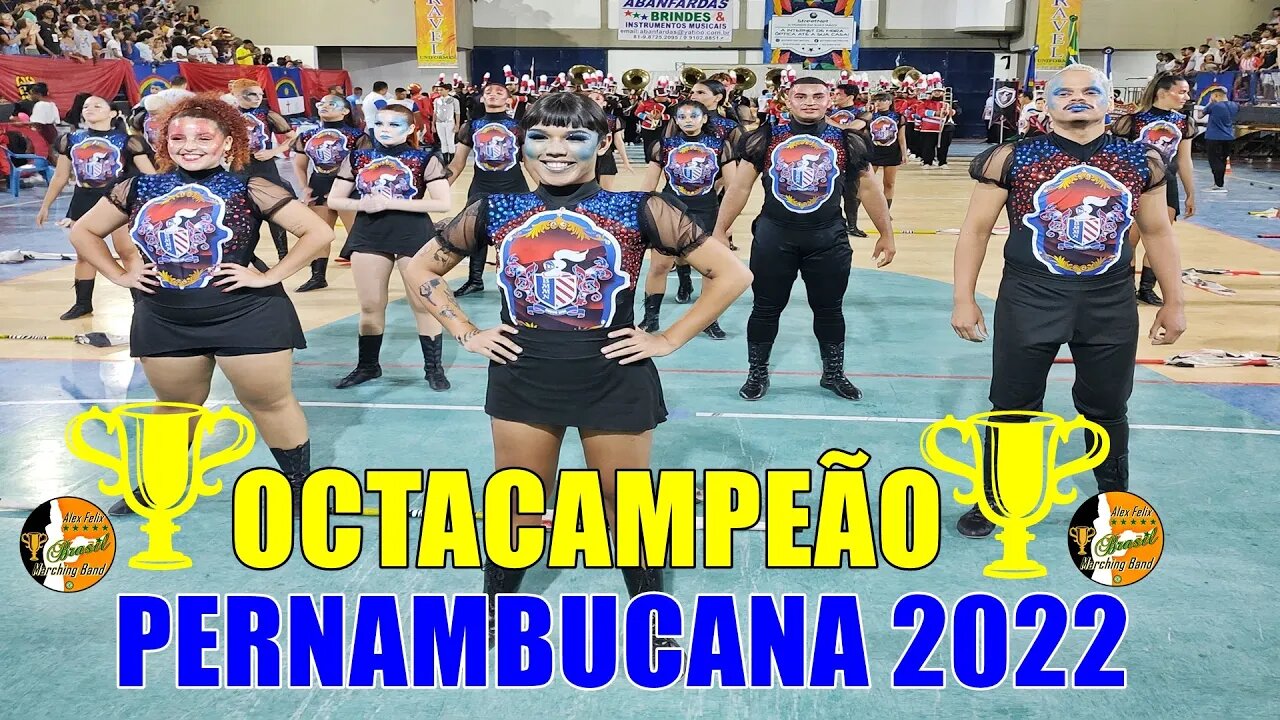 CORPO COREOGRÁFICO 2022 - BANDA MARCIAL MAURICIO DE NASSAU 2022 NA ETAPA FINAL DA COPA PERNAMBUCANA