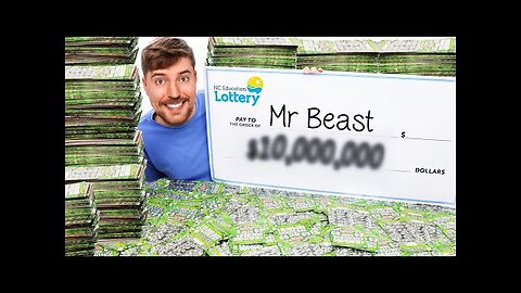 I Spent $100,000 On Lottery Tickets And Won!