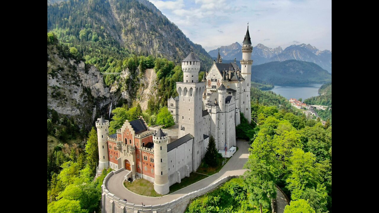 Neuschwanstein Castle From Above