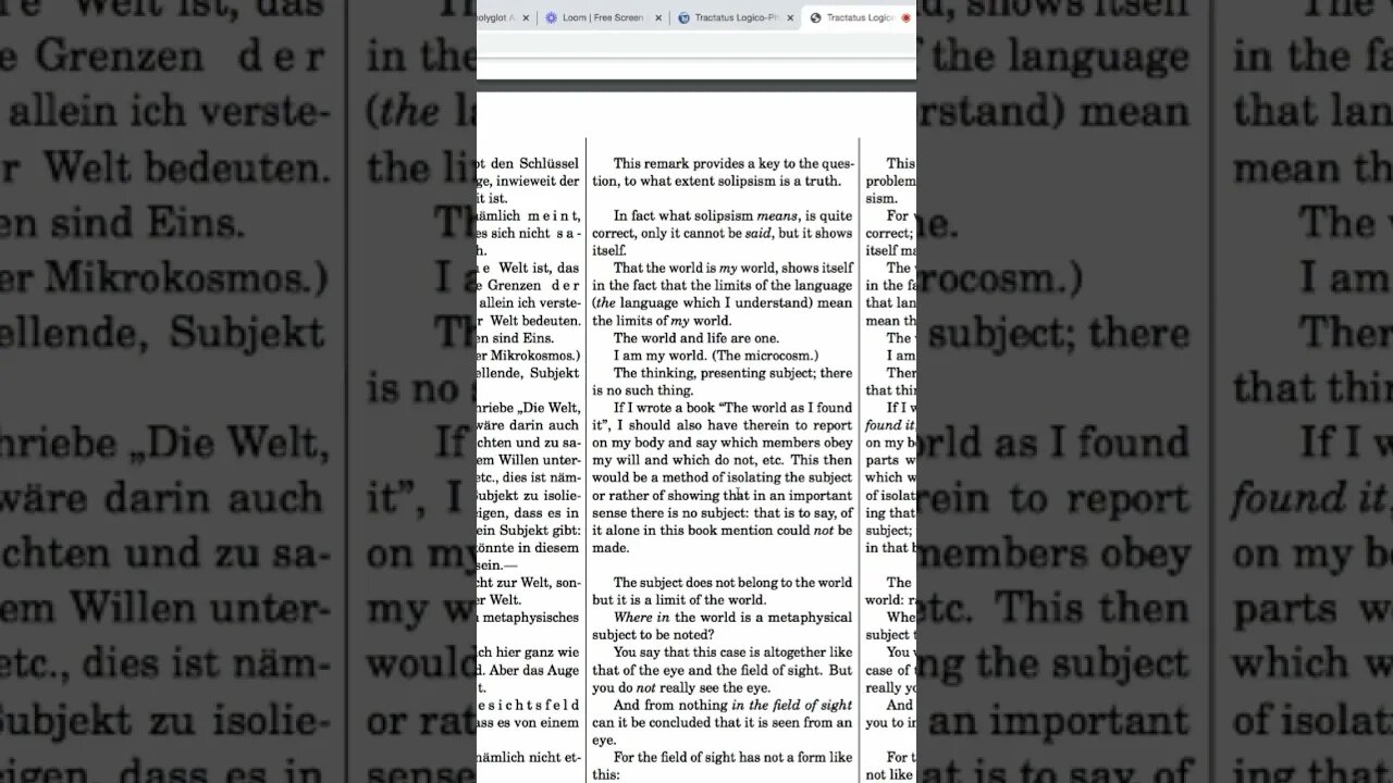 The limits of my language are the limits of my world: the actual meaning #languageeducation