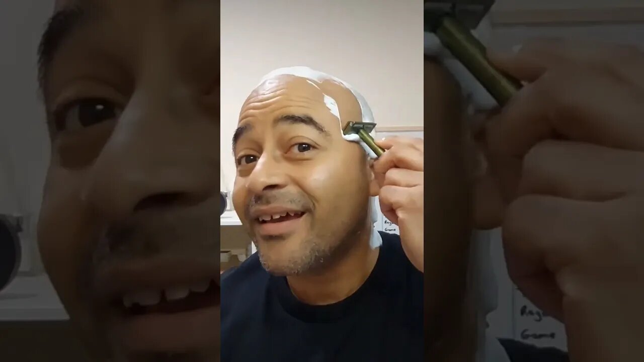 ASMR 1Β° Head Shave on Camera, 1K Subs THANK YOU HEAD SHAVE, Promisedππͺπ¨πΎβπ¦²πππ#asmr #shavingproducts