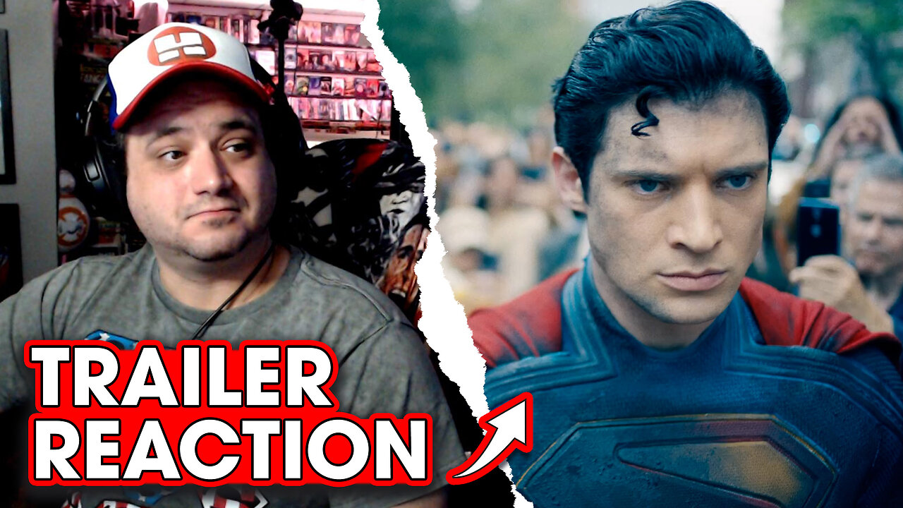 Superman (2025) Teaser Trailer Reaction - Hack The Movies