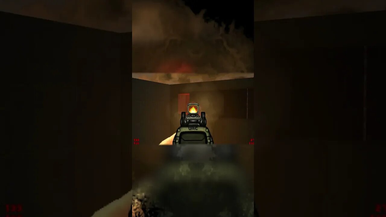 brutal doom makes pinkies go splat #retrogaming #doom #doom2 #idsoftware #doommod #doomclassic