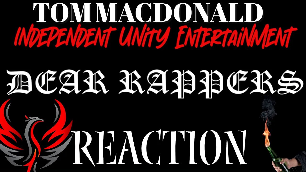 Tom MacDonald - "Dear Rappers" Reaction