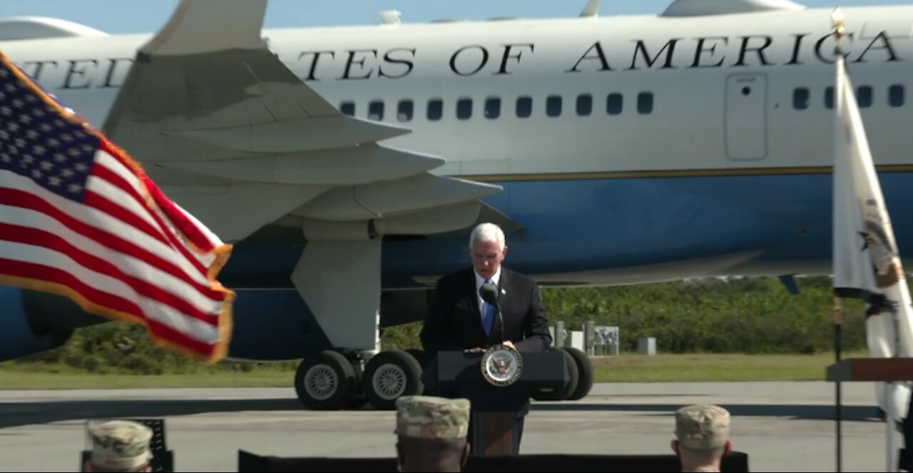 VPresident Pence Announces Renaming of Patrick Air Force Base and Cape Canaveral Air Force Station