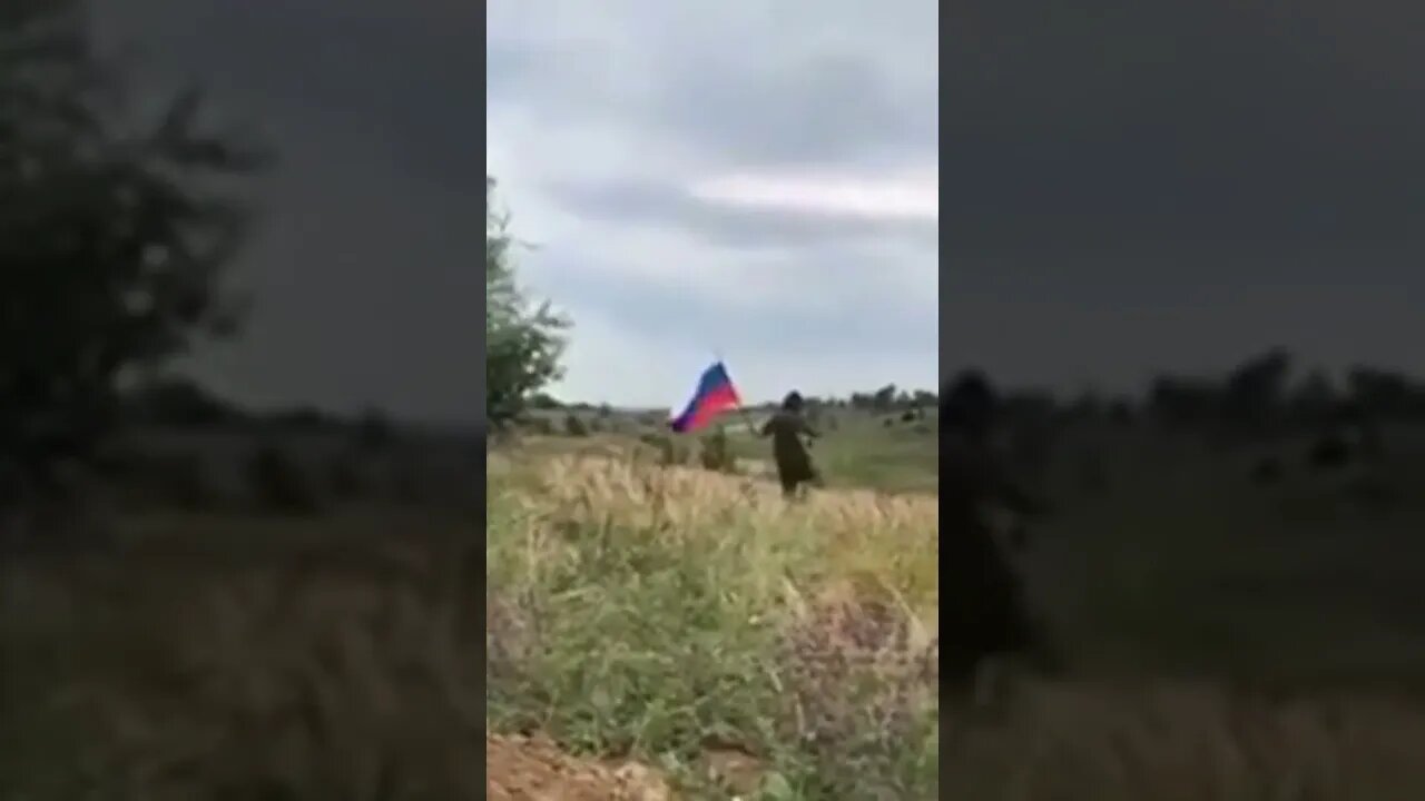 Drunk Russian Conscript Under Fire Charges Ukraine Armed Forces (😂) #shorts
