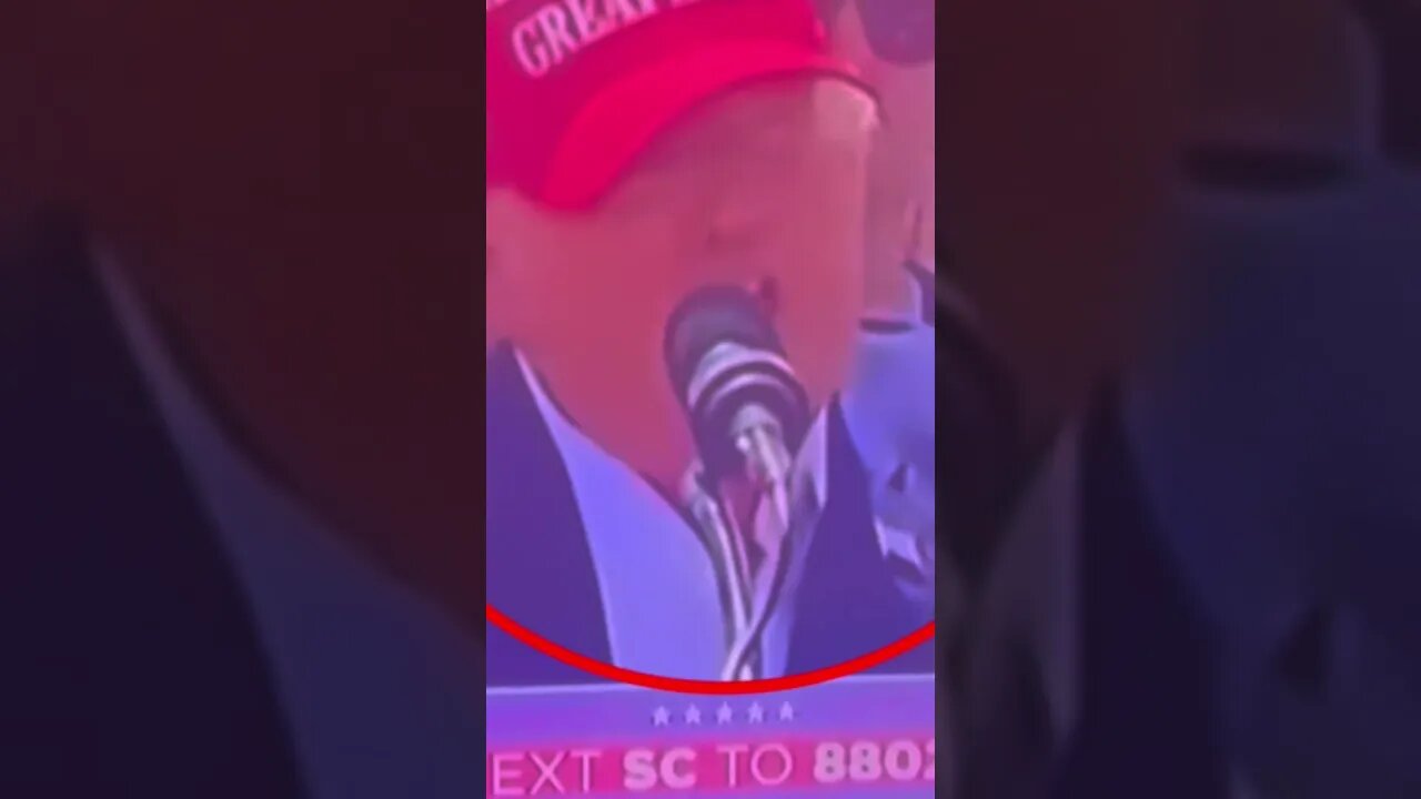 For some Muslims who are leaning towards D Trump , just give you a clip of his recent rally.!!