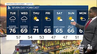 WMAR-2 News Weather at 11