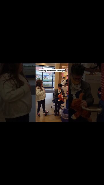 Nothing Better Than a Kids Joy #shorts #buildabear #pussinboots