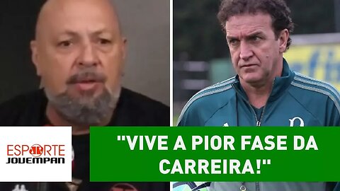 Narrador DETONA Cuca: "vive a pior fase da carreira!"