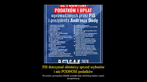 Podatki rosną, mimo że PO i PiS zamieniły się miejscami, to dają taki sam POPIS teatralny !