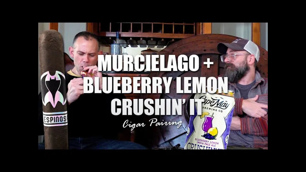 Murcielago + Blueberry Lemon Crushin' It | Cigar Pairing