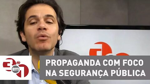 Governo de São Paulo lança propaganda com foco na Segurança Pública