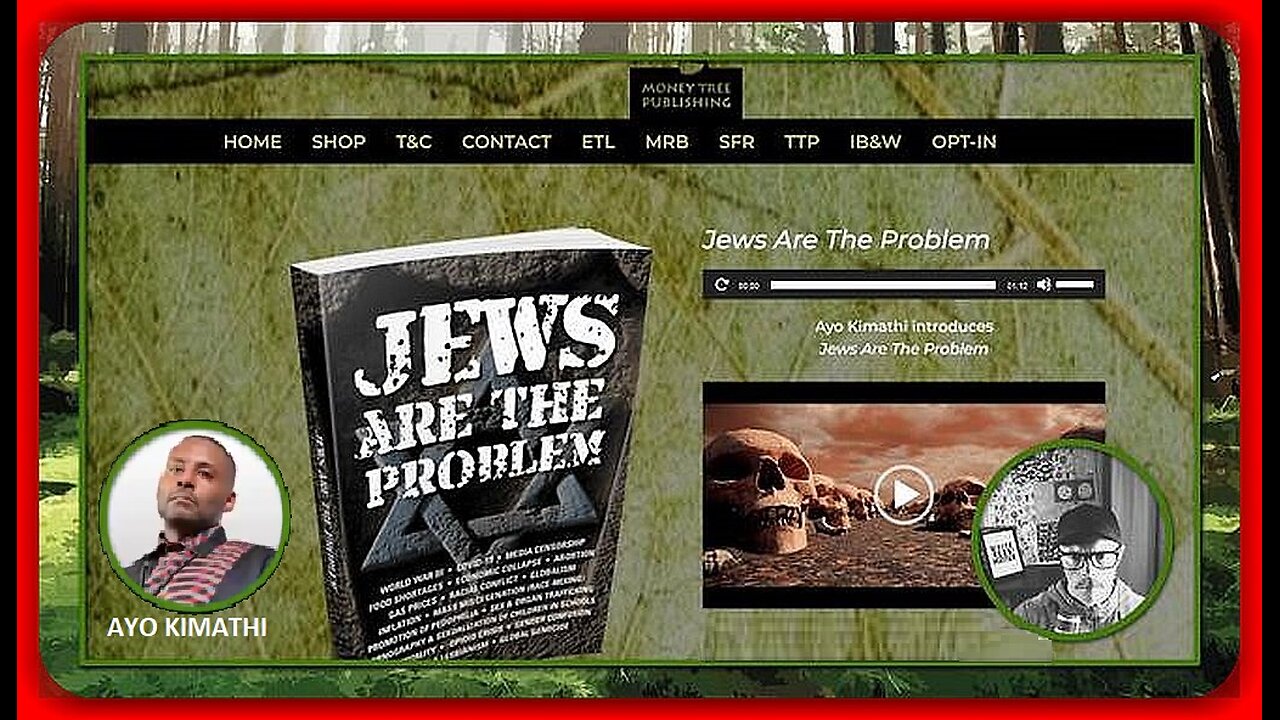 'JEWS ARE THE PROBLEM' W/ AYO KIMATHI ON NORDIC FRONTIER | EP. #265 | (JUL 18, 2023)