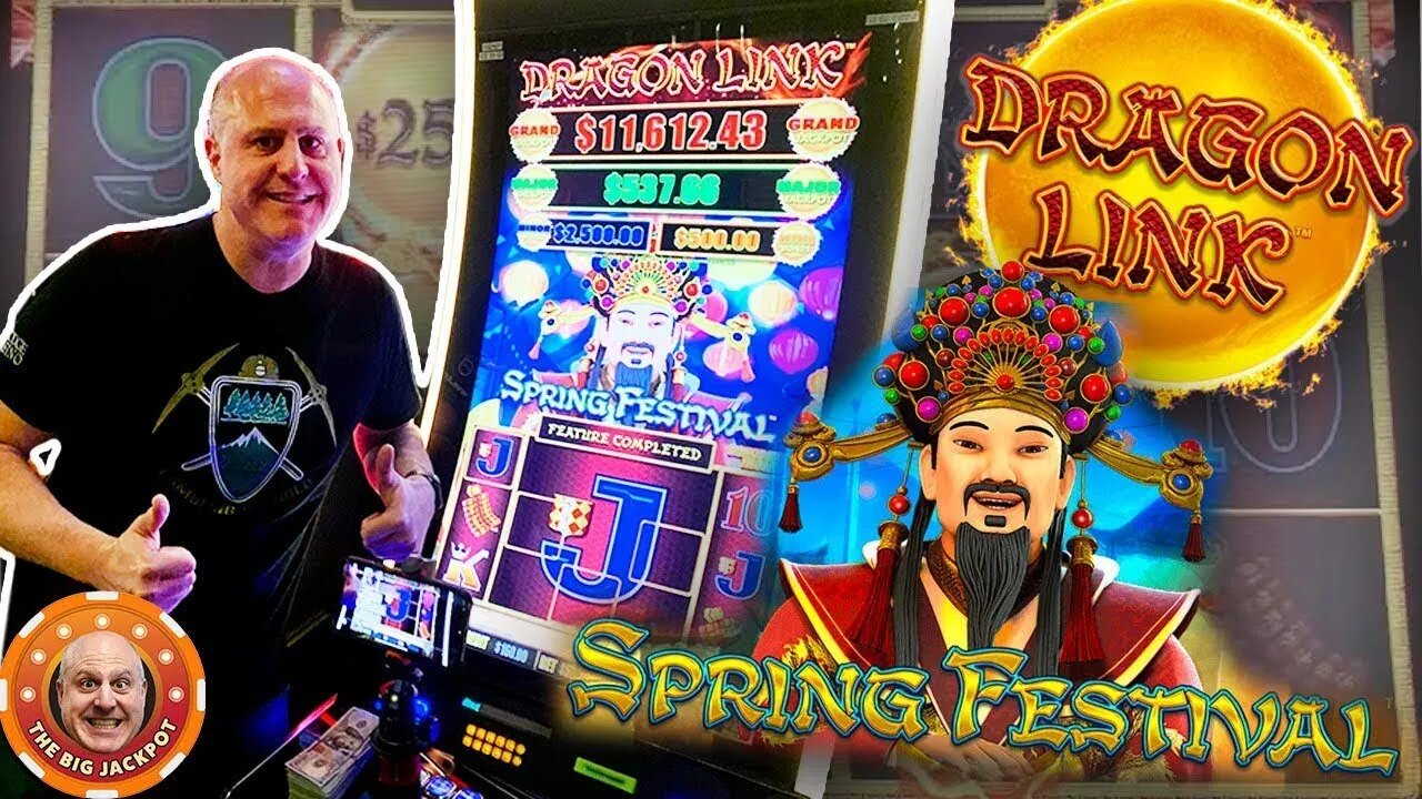 🔥DRAGON LINK PAYS OUT! 🔥Spring Festival Pays Out BIG! 💰BONU$ JACKPOT! | Raja Slots