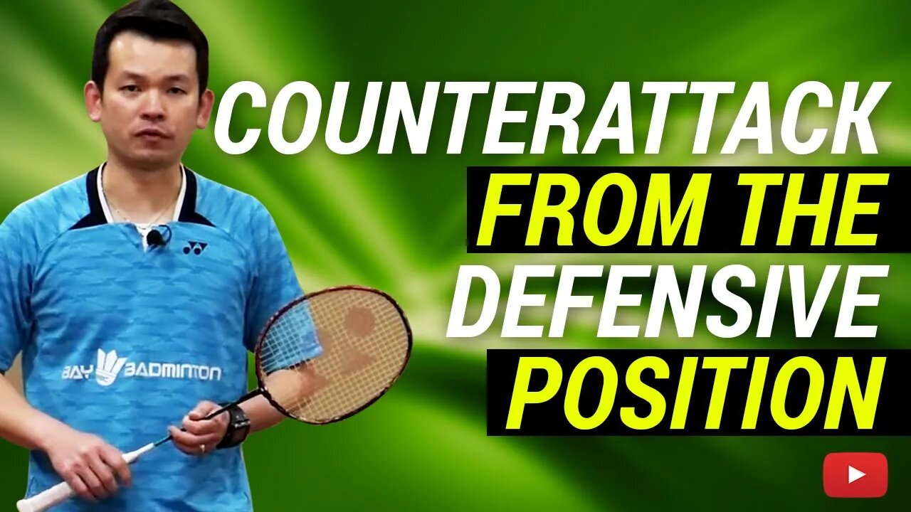 Counterattack from the defensive position - Master Badminton Singles featuring Coach Kowi Chandra