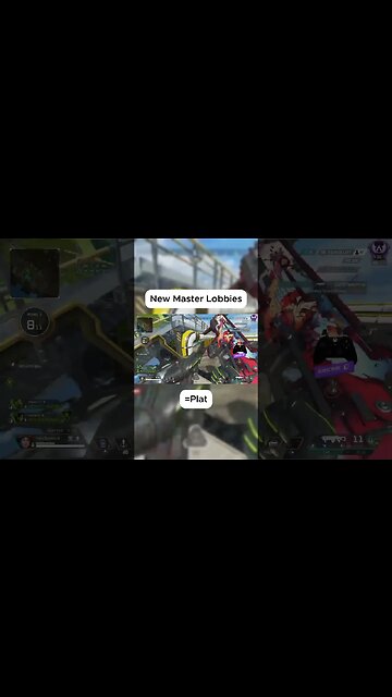 Master Lobbies are the new Plat lobbies #shorts #apexlegends