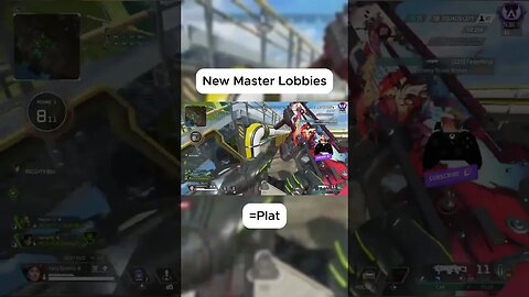 Master Lobbies are the new Plat lobbies #shorts #apexlegends