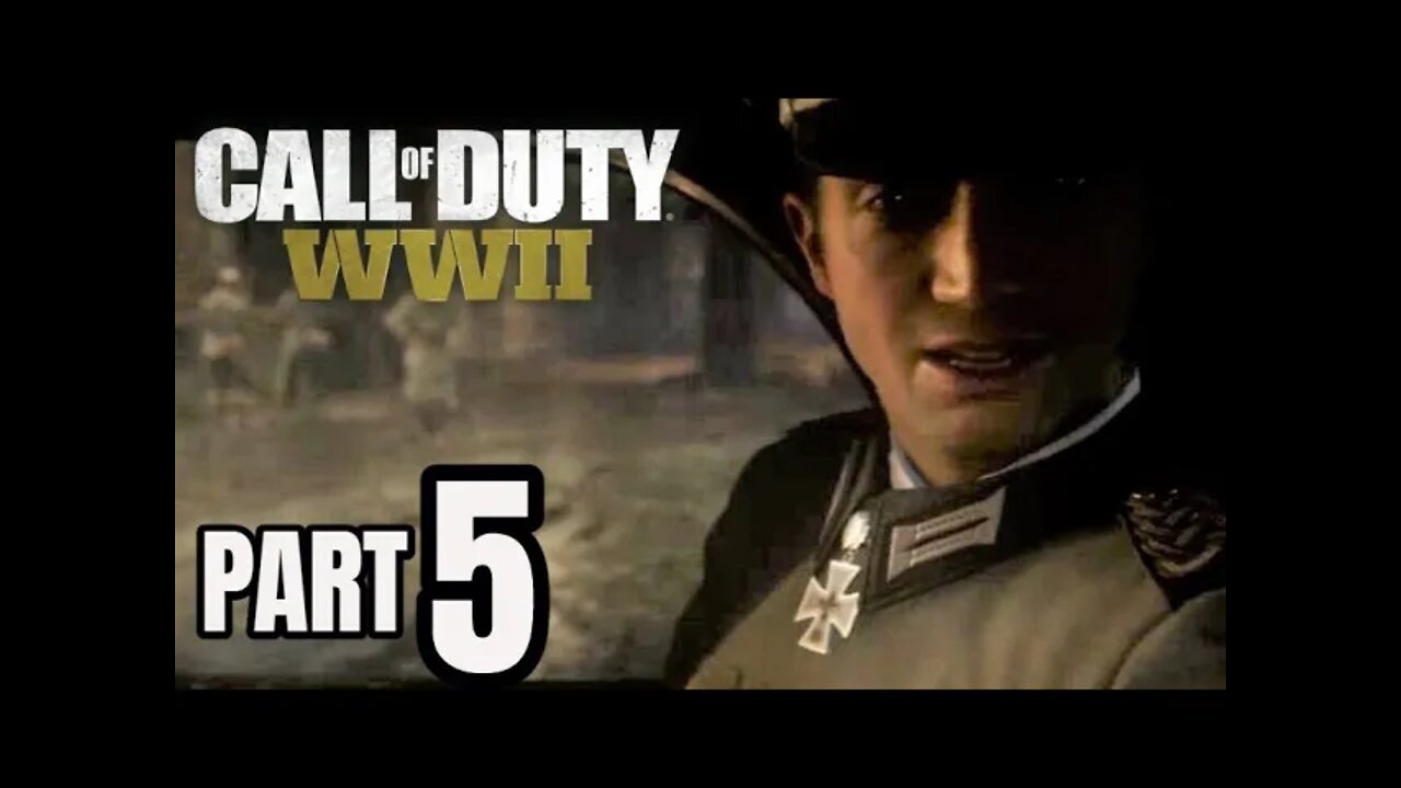 CALL OF DUTY WW2 Walkthrough Gameplay Part 5 - LIBERATION - Campaign Mission 5 (COD World War 2)