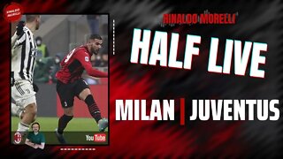 MILAN-JUVENTUS 🎙️ il commento al primo tempo della partita di Serie A