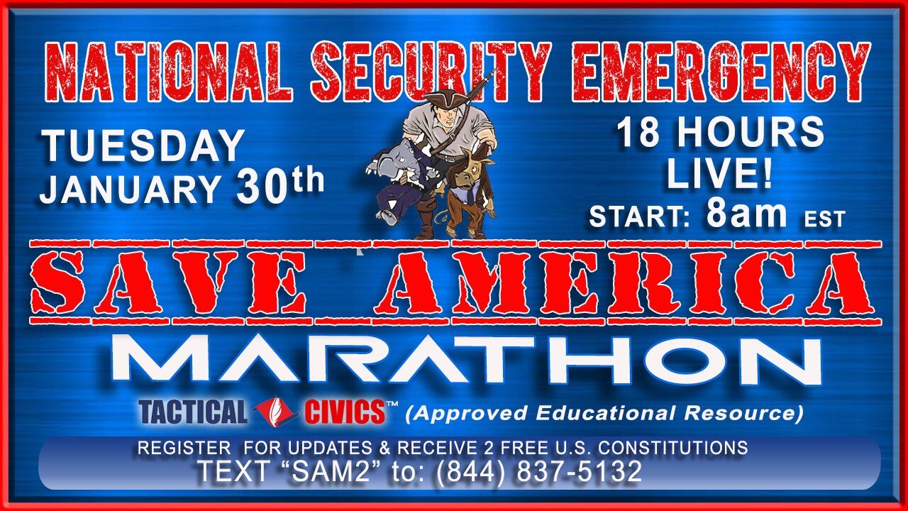 TOMORROW! NATIONAL SECURITY EMERGENCY BROADCAST