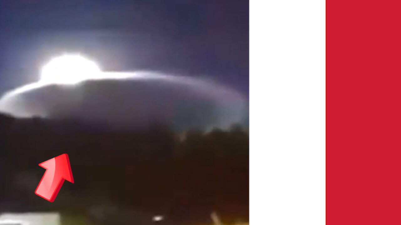 UFO spotted hiding in cloudy skies over Indonesia [Space]