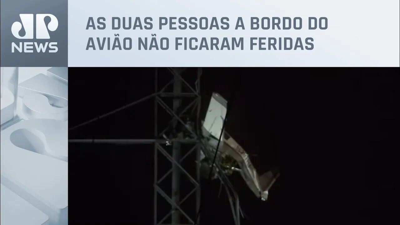 Choque entre avião e torre de transmissão deixa 100 mil pessoas sem eletricidade nos EUA