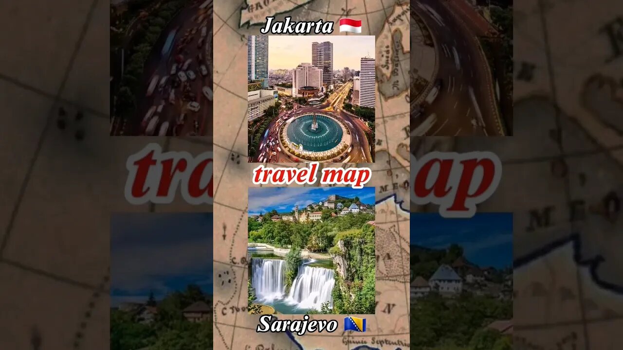 Perjalanan Dari Jakarta 🇮🇩 Ke Sarajevo 🇧🇦 #shorts #bosnia #bosniaherzegovina #indonesia